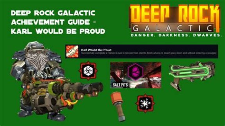 Deep Rock Galactic 100% Achievement Completion Guide