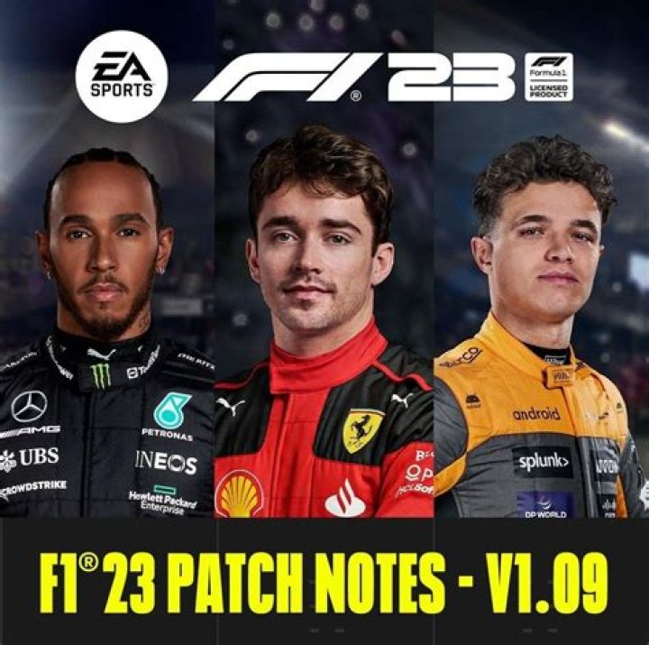 F1 2021 Update 1.09 Patch Notes