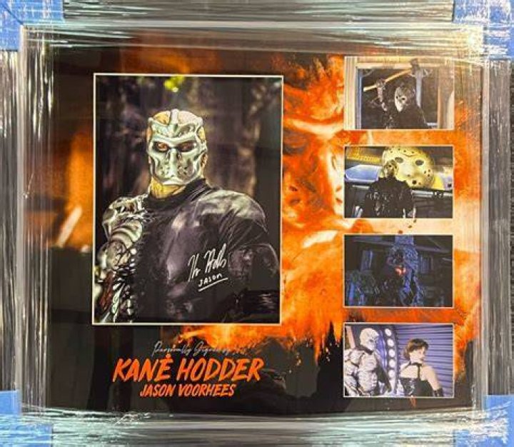 Kane Hodder as a cyborg 