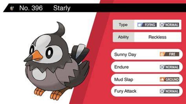 Pokémon BDSP Evolve Starly