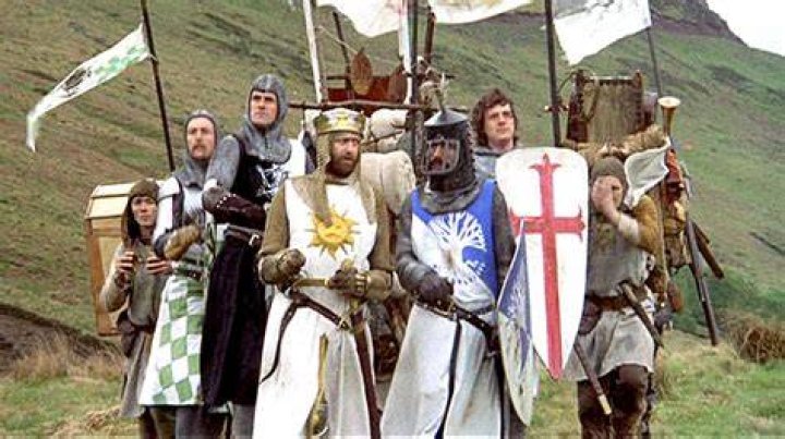 The Knights from Monty Python and the Holy Grail